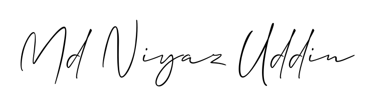 Create an unforgettable impression when signing with Md Niyaz Uddin name styled in Allison_Script typography. 100% free online generator. Md Niyaz Uddin signature style 2 images and pictures png