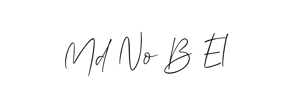 You can use this online signature creator to create a handwritten signature for the name Md No B El. This is the best online autograph maker. Md No B El signature style 2 images and pictures png