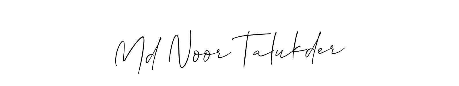 See photos of Md Noor Talukder official signature by Spectra . Check more albums & portfolios. Read reviews & check more about Allison_Script font. Md Noor Talukder signature style 2 images and pictures png