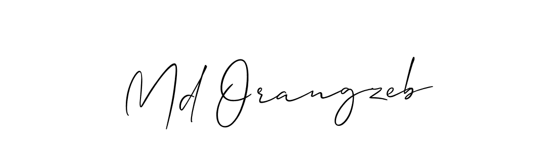 Make a short Md Orangzeb signature style. Manage your documents anywhere anytime using Allison_Script. Create and add eSignatures, submit forms, share and send files easily. Md Orangzeb signature style 2 images and pictures png