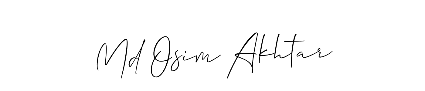 Here are the top 10 professional signature styles for the name Md Osim Akhtar. These are the best autograph styles you can use for your name. Md Osim Akhtar signature style 2 images and pictures png