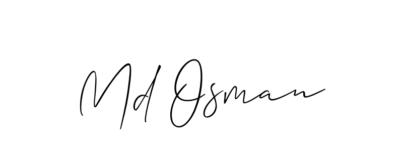 Make a beautiful signature design for name Md Osman. Use this online signature maker to create a handwritten signature for free. Md Osman signature style 2 images and pictures png