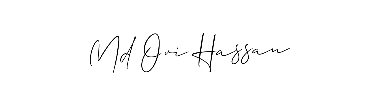 Here are the top 10 professional signature styles for the name Md Ovi Hassan. These are the best autograph styles you can use for your name. Md Ovi Hassan signature style 2 images and pictures png