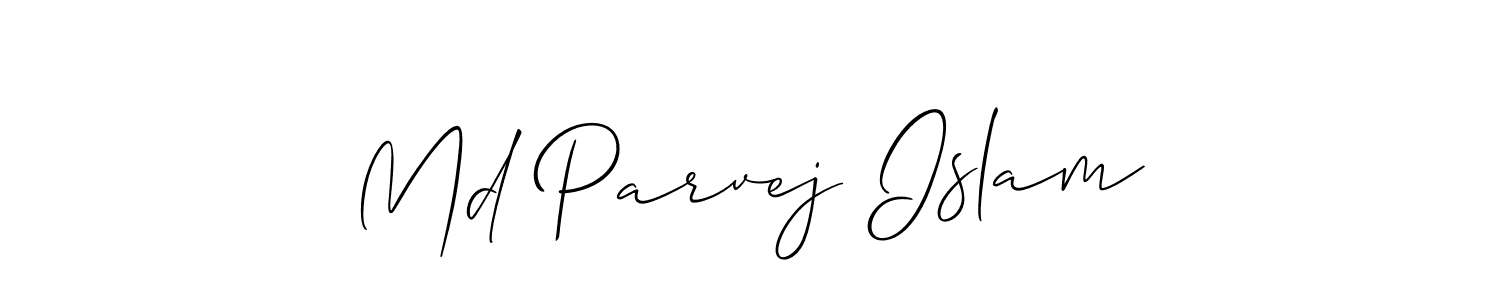 You can use this online signature creator to create a handwritten signature for the name Md Parvej Islam. This is the best online autograph maker. Md Parvej Islam signature style 2 images and pictures png