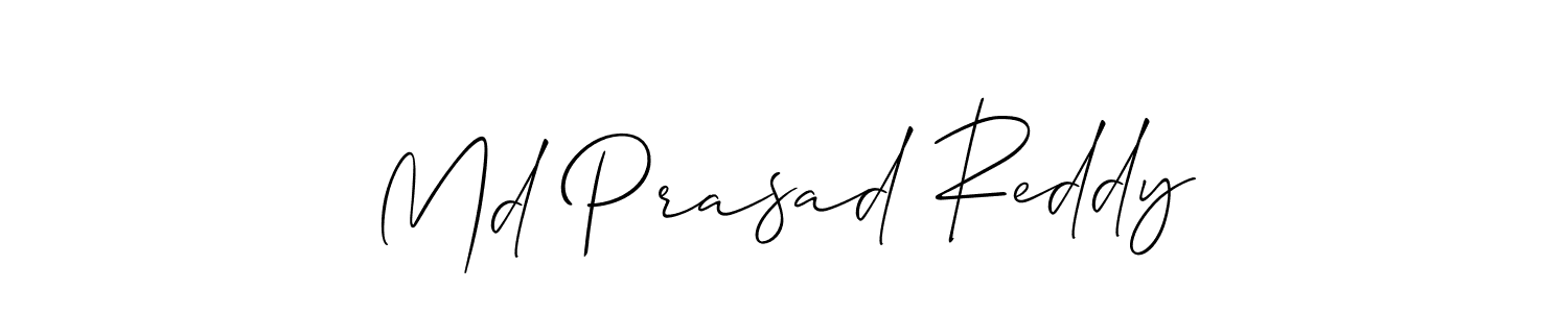 Best and Professional Signature Style for Md Prasad Reddy. Allison_Script Best Signature Style Collection. Md Prasad Reddy signature style 2 images and pictures png