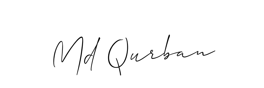 How to Draw Md Qurban signature style? Allison_Script is a latest design signature styles for name Md Qurban. Md Qurban signature style 2 images and pictures png