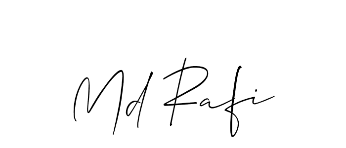 You can use this online signature creator to create a handwritten signature for the name Md Rafi. This is the best online autograph maker. Md Rafi signature style 2 images and pictures png