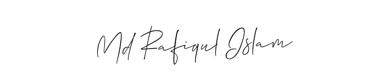 if you are searching for the best signature style for your name Md Rafiqul Islam. so please give up your signature search. here we have designed multiple signature styles  using Allison_Script. Md Rafiqul Islam signature style 2 images and pictures png