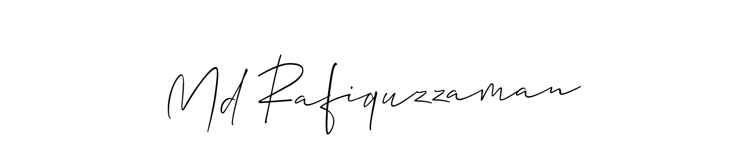 Also we have Md Rafiquzzaman name is the best signature style. Create professional handwritten signature collection using Allison_Script autograph style. Md Rafiquzzaman signature style 2 images and pictures png