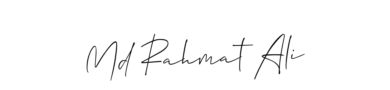 Also we have Md Rahmat Ali name is the best signature style. Create professional handwritten signature collection using Allison_Script autograph style. Md Rahmat Ali signature style 2 images and pictures png