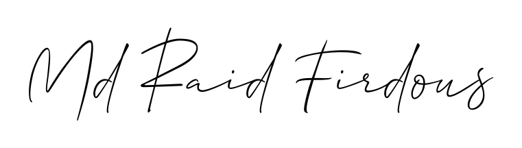 This is the best signature style for the Md Raid Firdous name. Also you like these signature font (Allison_Script). Mix name signature. Md Raid Firdous signature style 2 images and pictures png