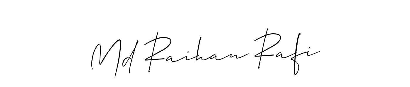 It looks lik you need a new signature style for name Md Raihan Rafi. Design unique handwritten (Allison_Script) signature with our free signature maker in just a few clicks. Md Raihan Rafi signature style 2 images and pictures png