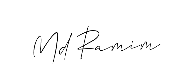 Make a beautiful signature design for name Md Ramim. Use this online signature maker to create a handwritten signature for free. Md Ramim signature style 2 images and pictures png