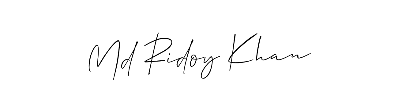 Best and Professional Signature Style for Md Ridoy Khan. Allison_Script Best Signature Style Collection. Md Ridoy Khan signature style 2 images and pictures png