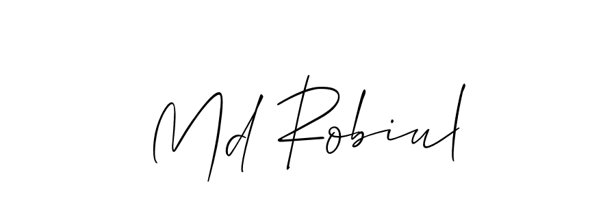 Make a beautiful signature design for name Md Robiul. Use this online signature maker to create a handwritten signature for free. Md Robiul signature style 2 images and pictures png