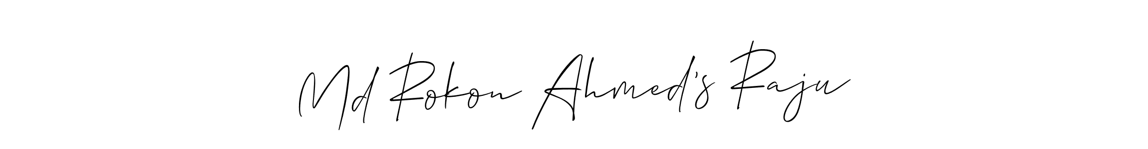 This is the best signature style for the Md Rokon Ahmed’s Raju name. Also you like these signature font (Allison_Script). Mix name signature. Md Rokon Ahmed’s Raju signature style 2 images and pictures png