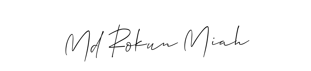 Make a beautiful signature design for name Md Rokun Miah. Use this online signature maker to create a handwritten signature for free. Md Rokun Miah signature style 2 images and pictures png