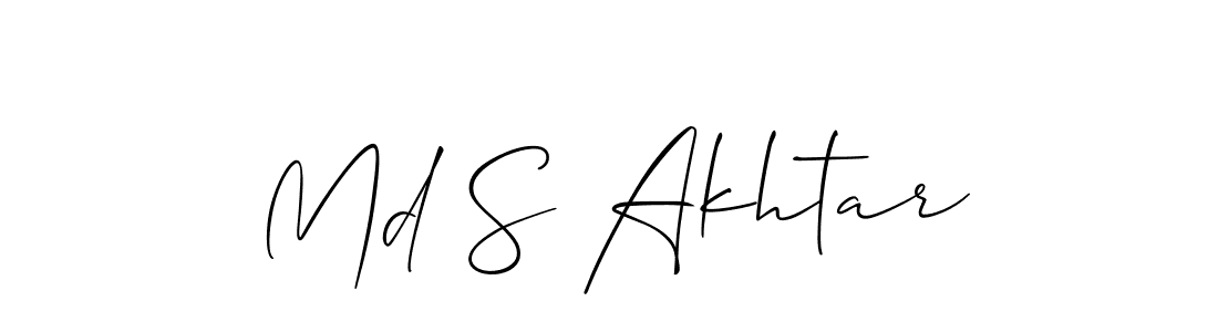 Once you've used our free online signature maker to create your best signature Allison_Script style, it's time to enjoy all of the benefits that Md S Akhtar name signing documents. Md S Akhtar signature style 2 images and pictures png
