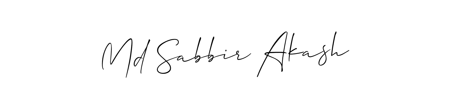 See photos of Md Sabbir Akash official signature by Spectra . Check more albums & portfolios. Read reviews & check more about Allison_Script font. Md Sabbir Akash signature style 2 images and pictures png