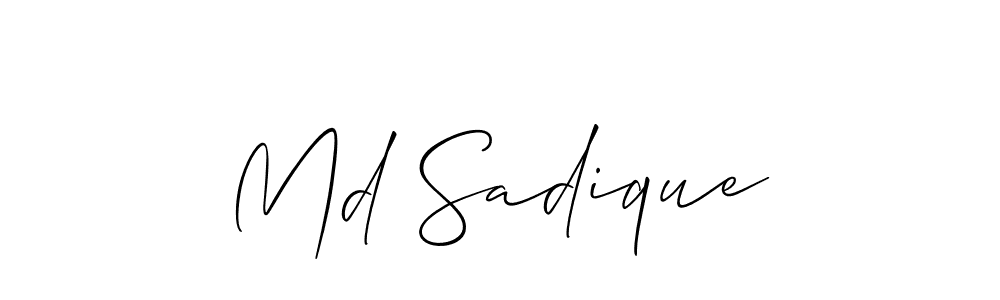 See photos of Md Sadique official signature by Spectra . Check more albums & portfolios. Read reviews & check more about Allison_Script font. Md Sadique signature style 2 images and pictures png