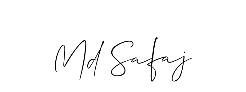 It looks lik you need a new signature style for name Md Safaj. Design unique handwritten (Allison_Script) signature with our free signature maker in just a few clicks. Md Safaj signature style 2 images and pictures png