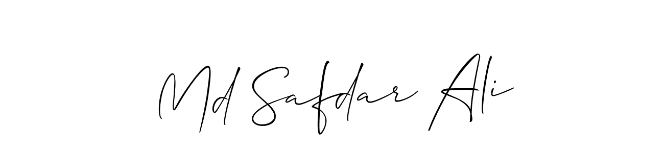 Make a beautiful signature design for name Md Safdar Ali. Use this online signature maker to create a handwritten signature for free. Md Safdar Ali signature style 2 images and pictures png