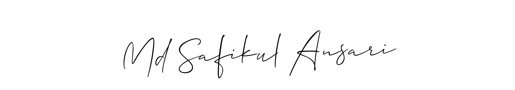 Make a beautiful signature design for name Md Safikul Ansari. Use this online signature maker to create a handwritten signature for free. Md Safikul Ansari signature style 2 images and pictures png