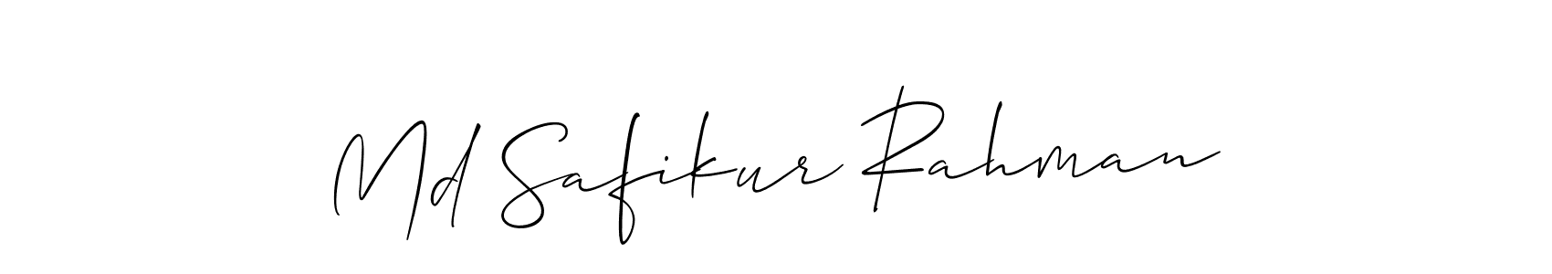 How to Draw Md Safikur Rahman signature style? Allison_Script is a latest design signature styles for name Md Safikur Rahman. Md Safikur Rahman signature style 2 images and pictures png