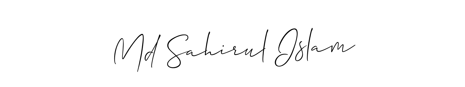Once you've used our free online signature maker to create your best signature Allison_Script style, it's time to enjoy all of the benefits that Md Sahirul Islam name signing documents. Md Sahirul Islam signature style 2 images and pictures png