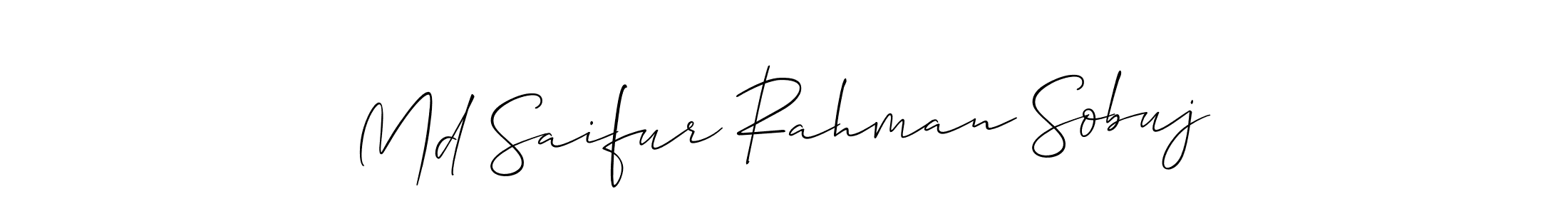 Make a beautiful signature design for name Md Saifur Rahman Sobuj. Use this online signature maker to create a handwritten signature for free. Md Saifur Rahman Sobuj signature style 2 images and pictures png