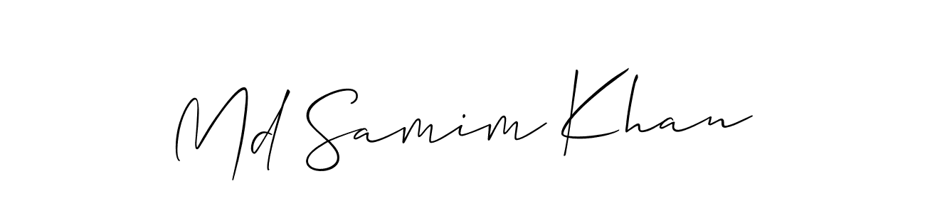 See photos of Md Samim Khan official signature by Spectra . Check more albums & portfolios. Read reviews & check more about Allison_Script font. Md Samim Khan signature style 2 images and pictures png