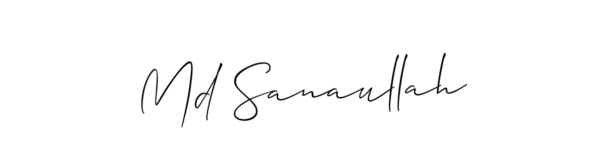 This is the best signature style for the Md Sanaullah name. Also you like these signature font (Allison_Script). Mix name signature. Md Sanaullah signature style 2 images and pictures png