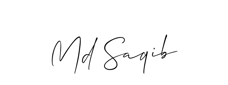 Make a beautiful signature design for name Md Saqib. Use this online signature maker to create a handwritten signature for free. Md Saqib signature style 2 images and pictures png