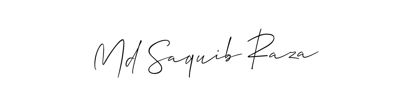 if you are searching for the best signature style for your name Md Saquib Raza. so please give up your signature search. here we have designed multiple signature styles  using Allison_Script. Md Saquib Raza signature style 2 images and pictures png