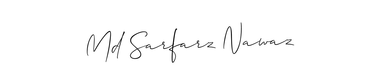 Best and Professional Signature Style for Md Sarfarz Nawaz. Allison_Script Best Signature Style Collection. Md Sarfarz Nawaz signature style 2 images and pictures png