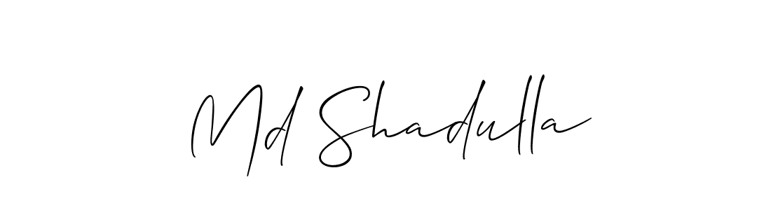 Similarly Allison_Script is the best handwritten signature design. Signature creator online .You can use it as an online autograph creator for name Md Shadulla. Md Shadulla signature style 2 images and pictures png