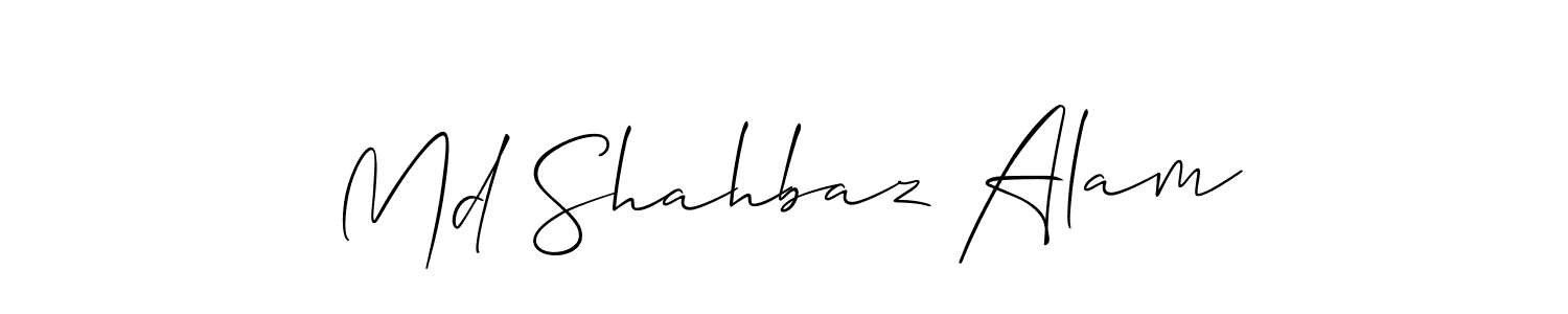 Once you've used our free online signature maker to create your best signature Allison_Script style, it's time to enjoy all of the benefits that Md Shahbaz Alam name signing documents. Md Shahbaz Alam signature style 2 images and pictures png
