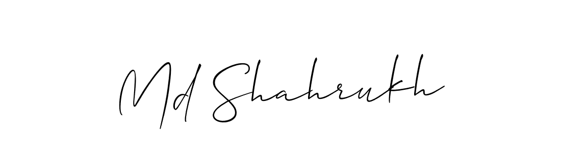 You should practise on your own different ways (Allison_Script) to write your name (Md Shahrukh) in signature. don't let someone else do it for you. Md Shahrukh signature style 2 images and pictures png