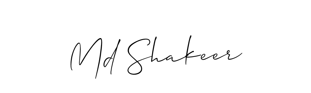 Once you've used our free online signature maker to create your best signature Allison_Script style, it's time to enjoy all of the benefits that Md Shakeer name signing documents. Md Shakeer signature style 2 images and pictures png