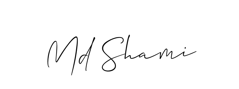 Similarly Allison_Script is the best handwritten signature design. Signature creator online .You can use it as an online autograph creator for name Md Shami. Md Shami signature style 2 images and pictures png