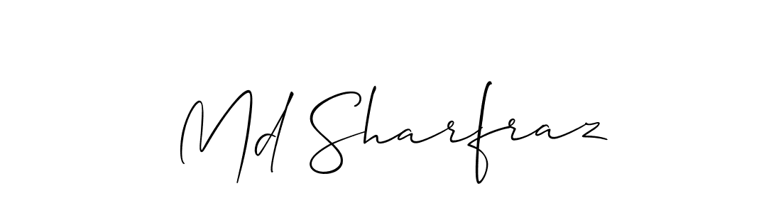 if you are searching for the best signature style for your name Md Sharfraz. so please give up your signature search. here we have designed multiple signature styles  using Allison_Script. Md Sharfraz signature style 2 images and pictures png