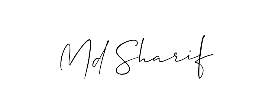 Best and Professional Signature Style for Md Sharif. Allison_Script Best Signature Style Collection. Md Sharif signature style 2 images and pictures png