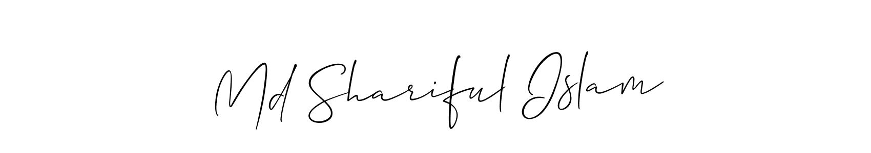 See photos of Md Shariful Islam official signature by Spectra . Check more albums & portfolios. Read reviews & check more about Allison_Script font. Md Shariful Islam signature style 2 images and pictures png