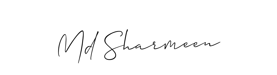 Best and Professional Signature Style for Md Sharmeen. Allison_Script Best Signature Style Collection. Md Sharmeen signature style 2 images and pictures png