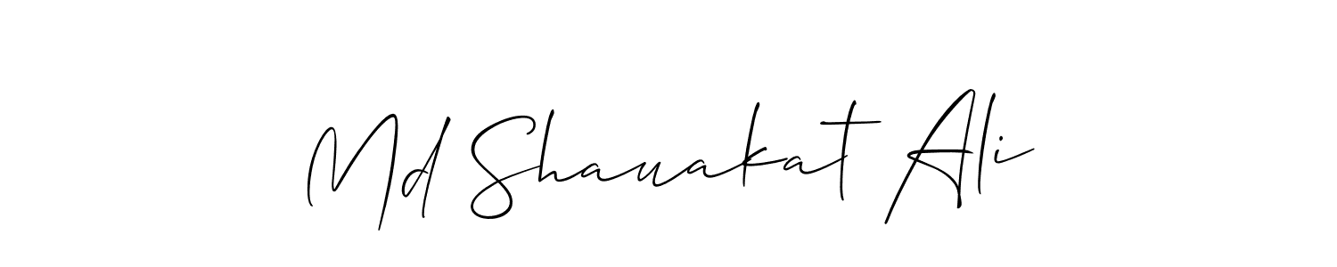 You can use this online signature creator to create a handwritten signature for the name Md Shauakat Ali. This is the best online autograph maker. Md Shauakat Ali signature style 2 images and pictures png