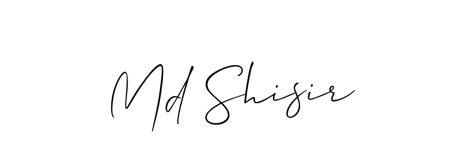 Once you've used our free online signature maker to create your best signature Allison_Script style, it's time to enjoy all of the benefits that Md Shisir name signing documents. Md Shisir signature style 2 images and pictures png