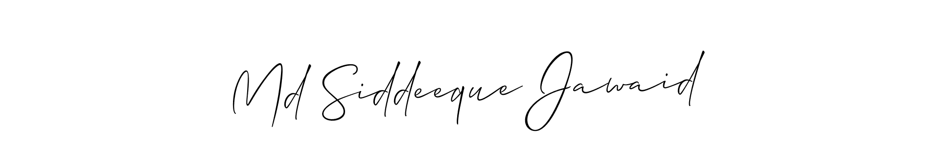 Check out images of Autograph of Md Siddeeque Jawaid name. Actor Md Siddeeque Jawaid Signature Style. Allison_Script is a professional sign style online. Md Siddeeque Jawaid signature style 2 images and pictures png
