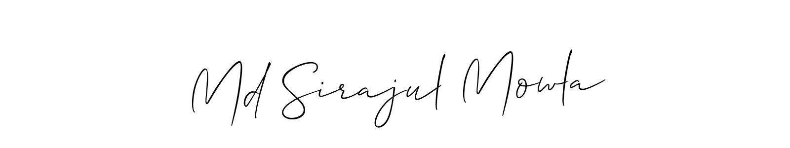 Once you've used our free online signature maker to create your best signature Allison_Script style, it's time to enjoy all of the benefits that Md Sirajul Mowla name signing documents. Md Sirajul Mowla signature style 2 images and pictures png