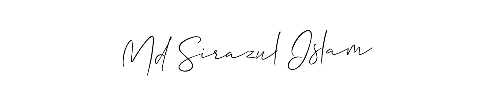 Best and Professional Signature Style for Md Sirazul Islam. Allison_Script Best Signature Style Collection. Md Sirazul Islam signature style 2 images and pictures png