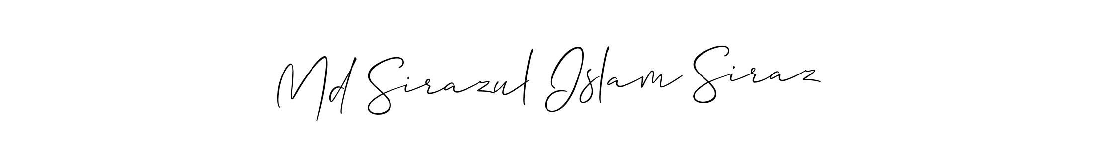 Make a beautiful signature design for name Md Sirazul Islam Siraz. Use this online signature maker to create a handwritten signature for free. Md Sirazul Islam Siraz signature style 2 images and pictures png